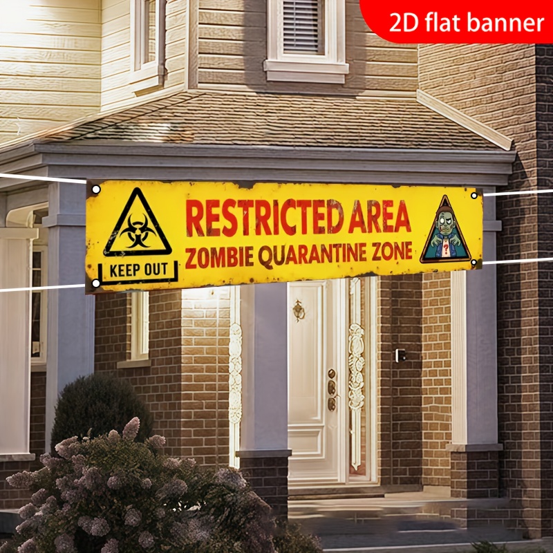 Zombie Party Games - Cadılar Bayramı dekorasyonu için bir adet