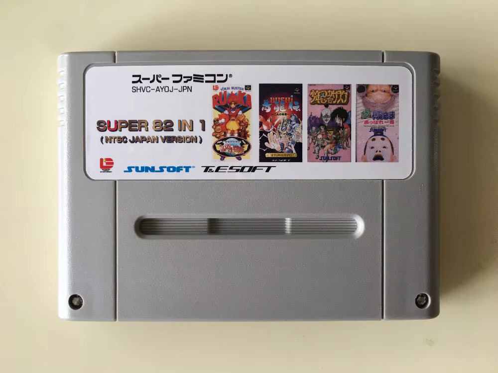 Party Games Nintendo - 16 bit oyun kartları: 84'ü 1