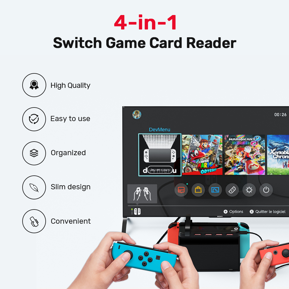 Party Games Nintendo - G1002D Taşınabilir Oyun Kartı Okuyucu Nintendo