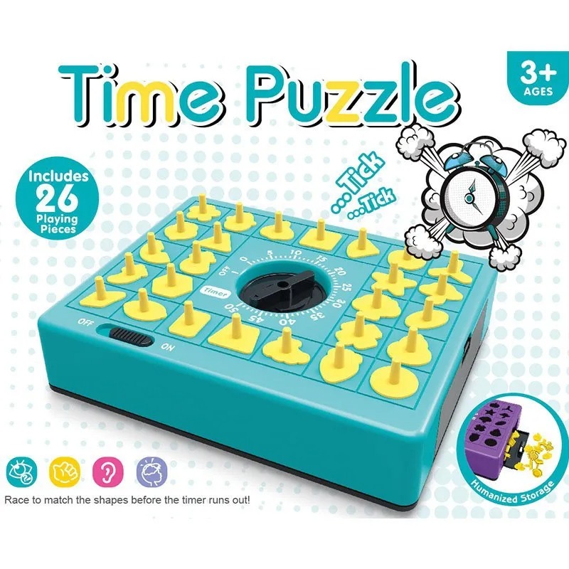 Party Games Kids Indoor - Çocuklar için Zaman Çizelgesi Bulmaca Eğitici