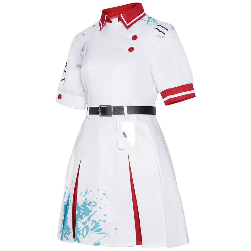 Party Games Eggy - Oyun Heather Cosplay Kostümleri Beyaz Hemşire