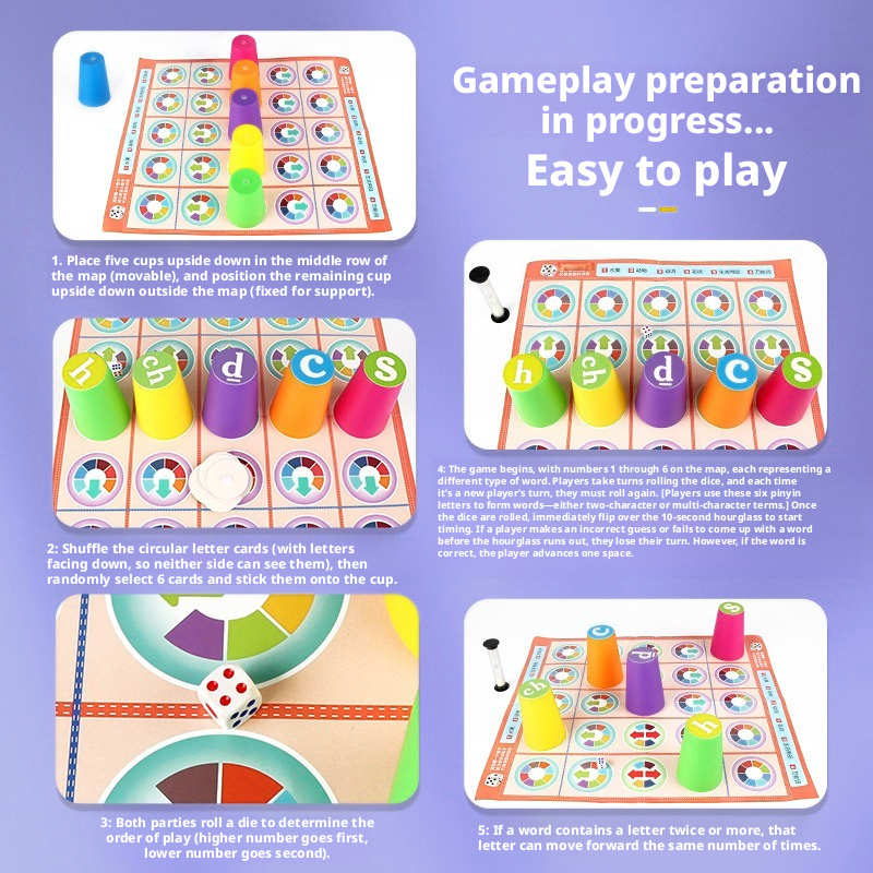 Çocuklar İçin Çin Pinyin Eşleş - Party Games Kids Indoor incelemesi ve fiyatı