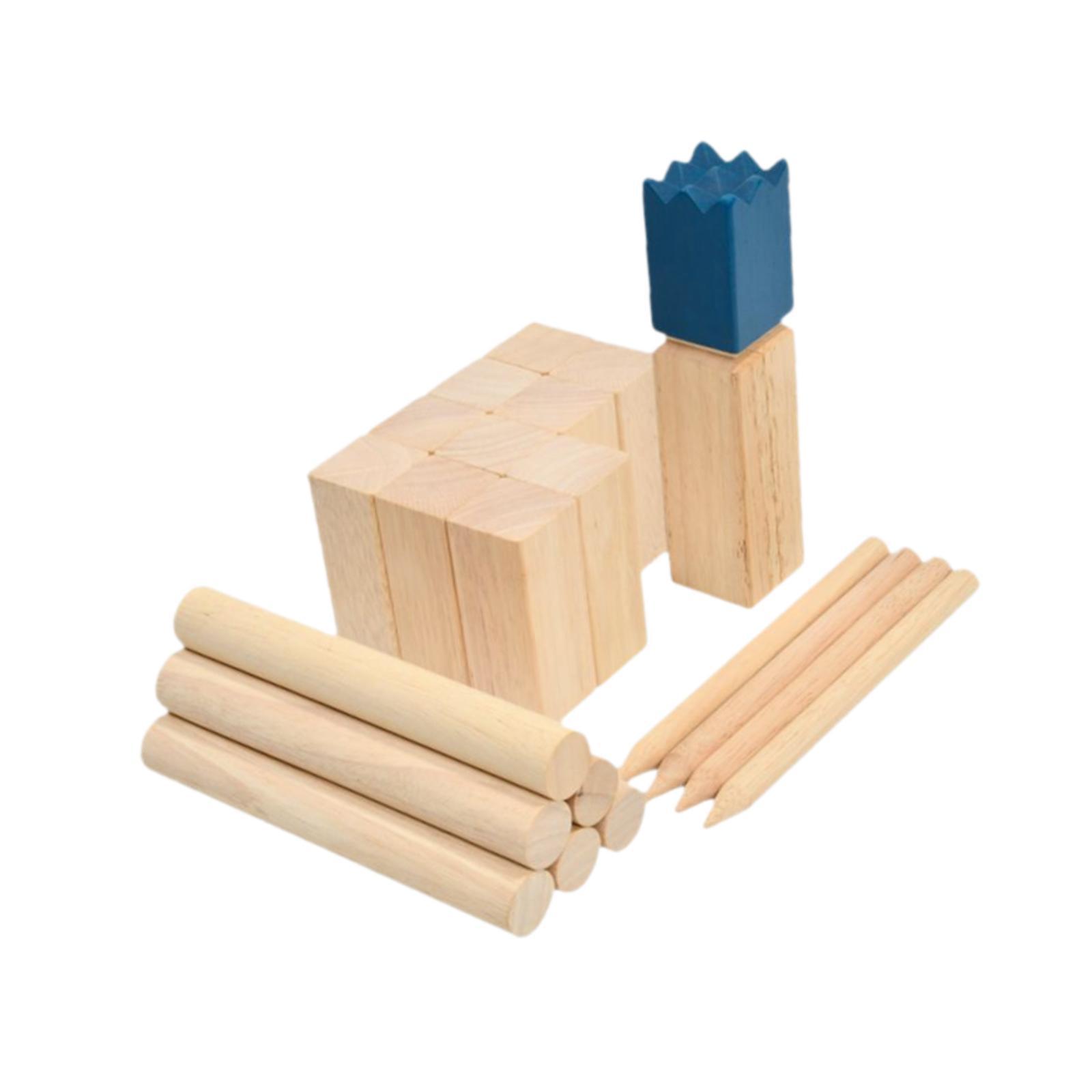 Premium Ahşap Kubb Bahçe Oyun  - Kubb Game Yard incelemesi ve fiyatı