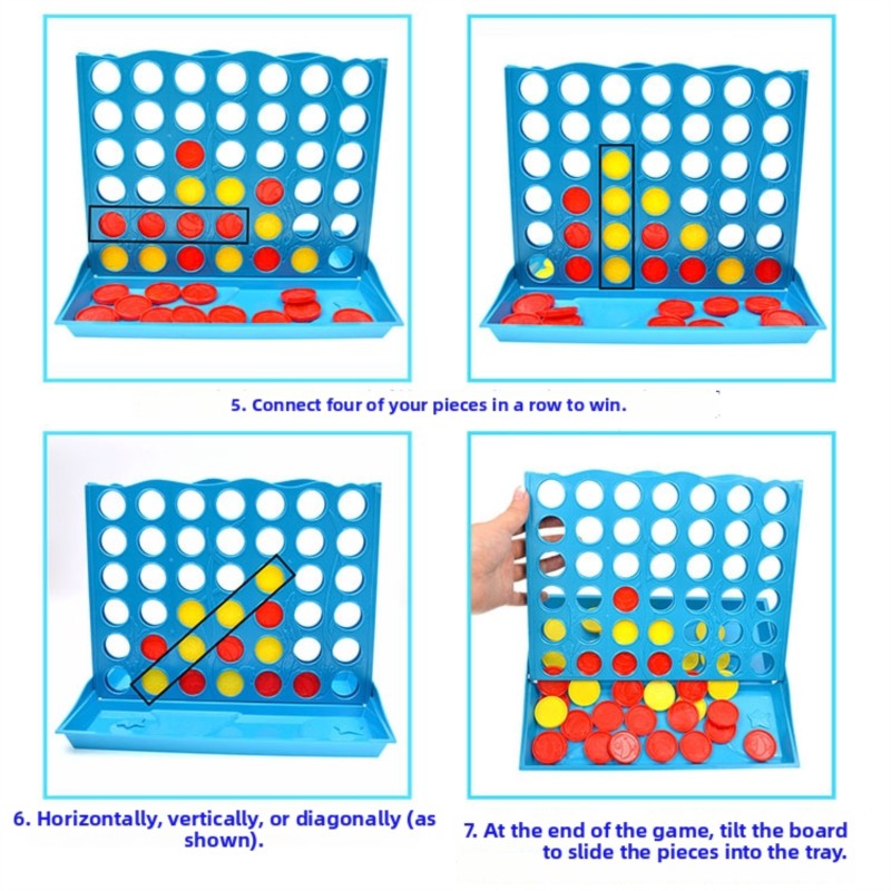 Çocuklar için 3D Dörtlü Sıralı - Party Games Kids Indoor incelemesi ve fiyatı