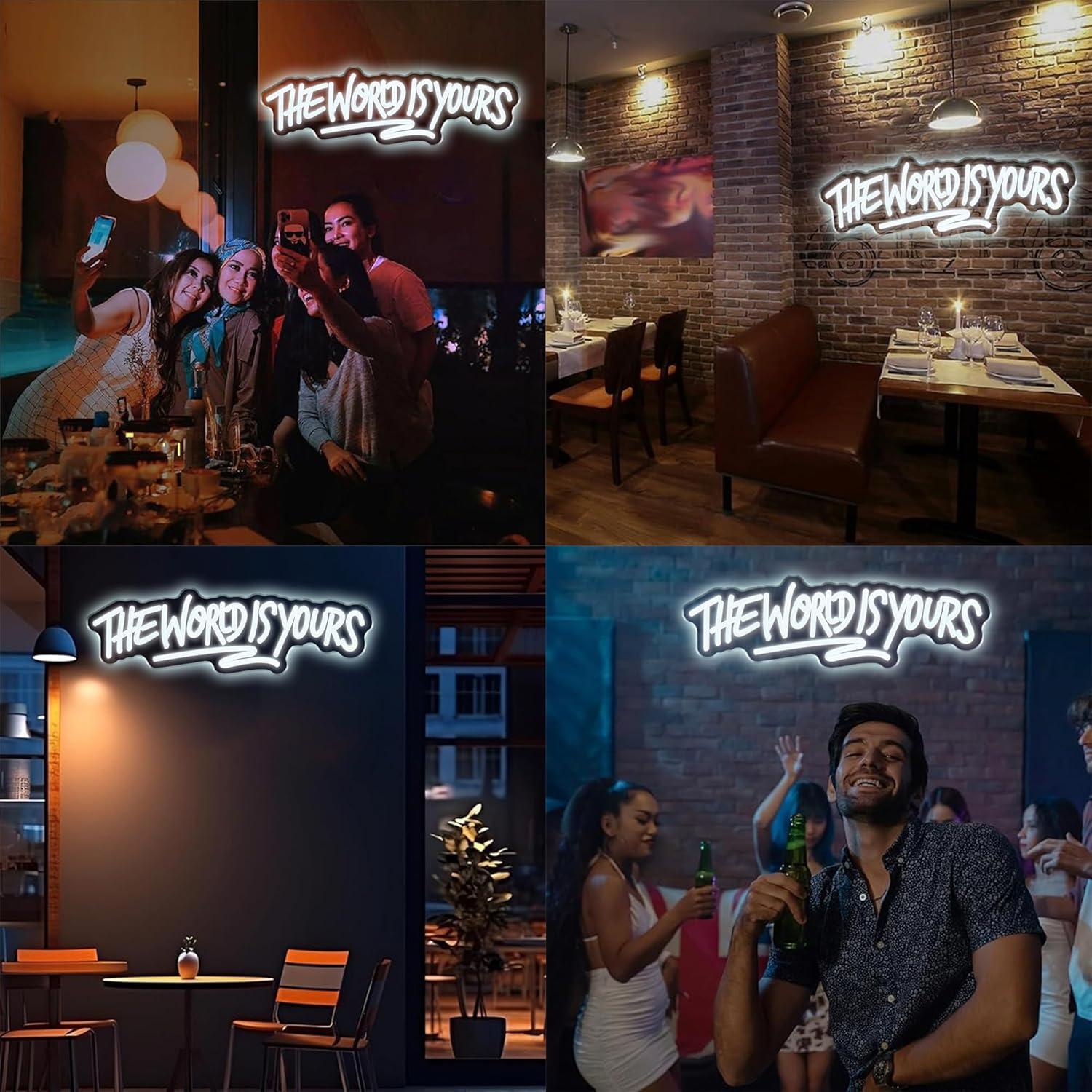 Dünya Senindir Neon Tabela USB - Party Games Birthday incelemesi ve fiyatı
