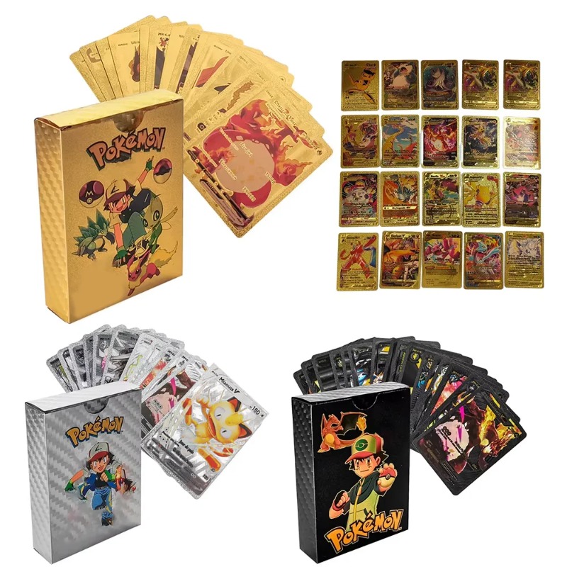 55 Adet Pokemon Kartı Vmax GX  - Party Games Cards incelemesi ve fiyatı